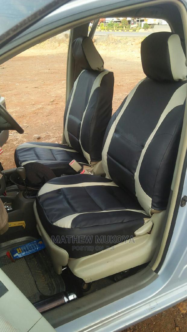 Black and Beige Car Seat Covers - thumbnail 2