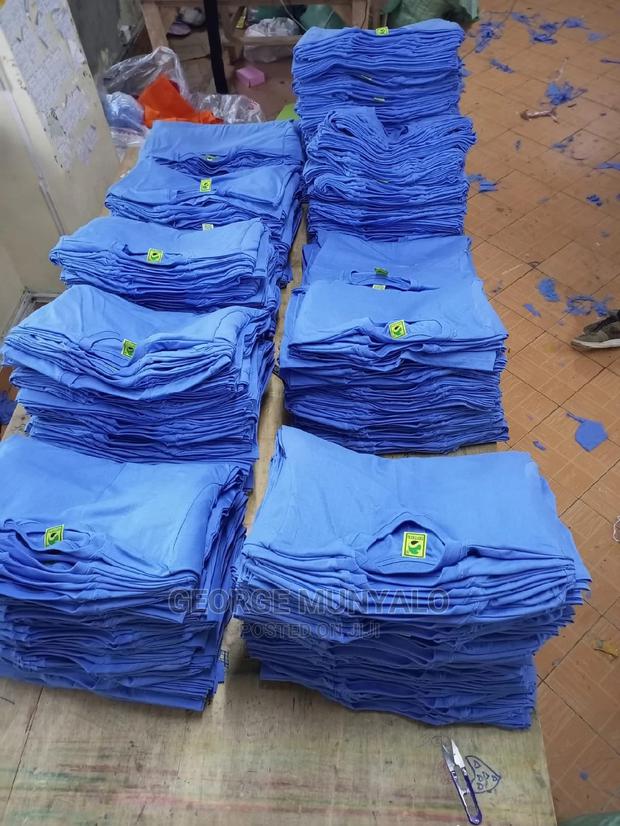 Plain T-shirts (Sky Blue) - main view