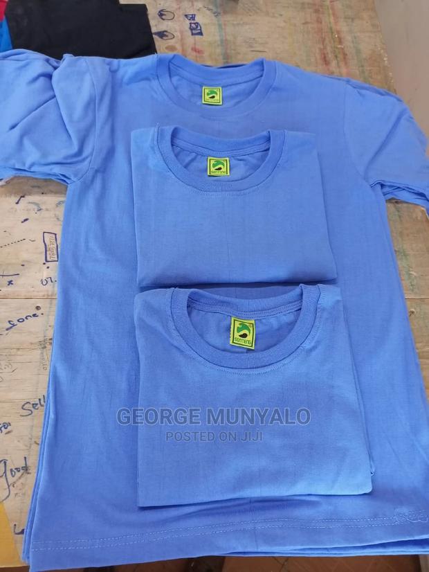 Plain T-shirts (Sky Blue) - thumbnail 2