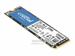 Crucial P2 3D Nand Nvme Pcie M.2 2280 Ssd 250gb