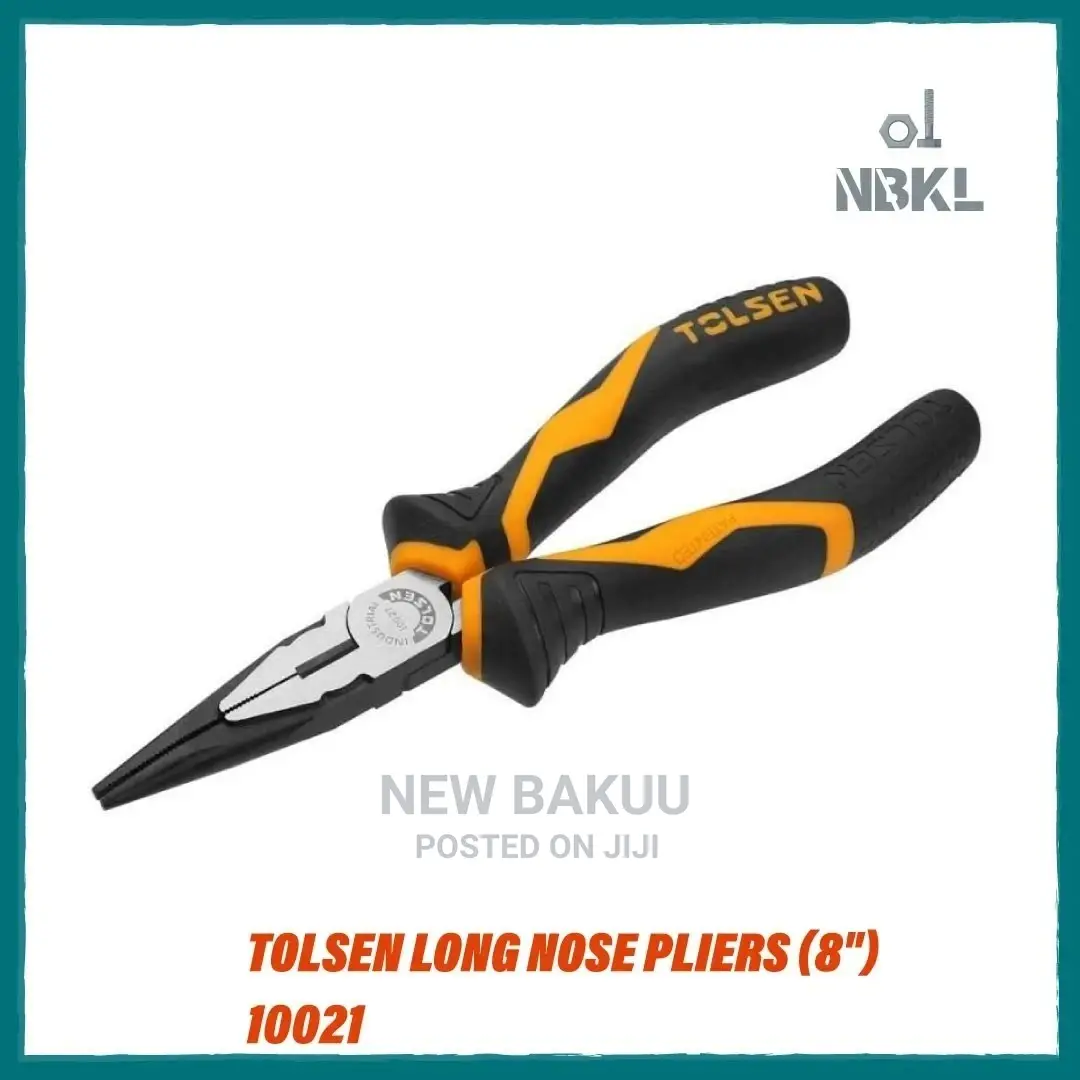TOLSEN Long Nose Pliers (8") 10021
