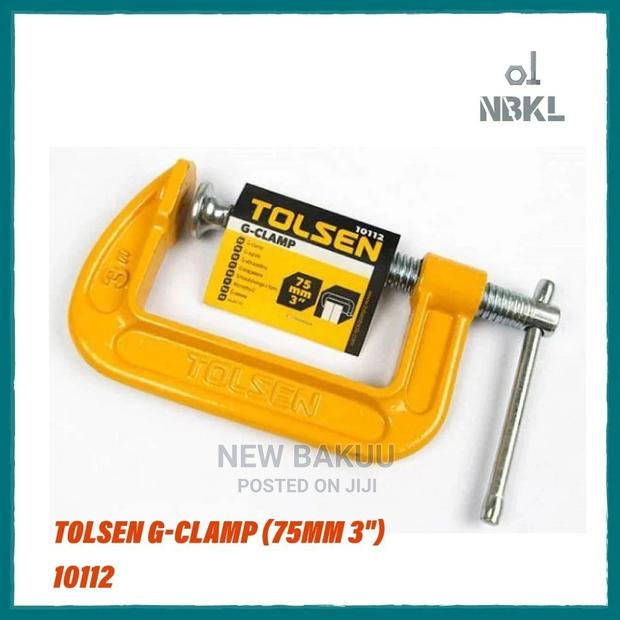 TOLSEN G-Clamp (75mm 3") 10112