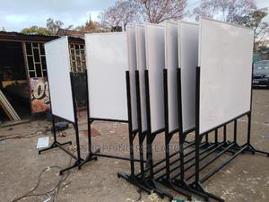 Portable Whiteboard With Rollable Wheels-All Sizes - thumbnail 2