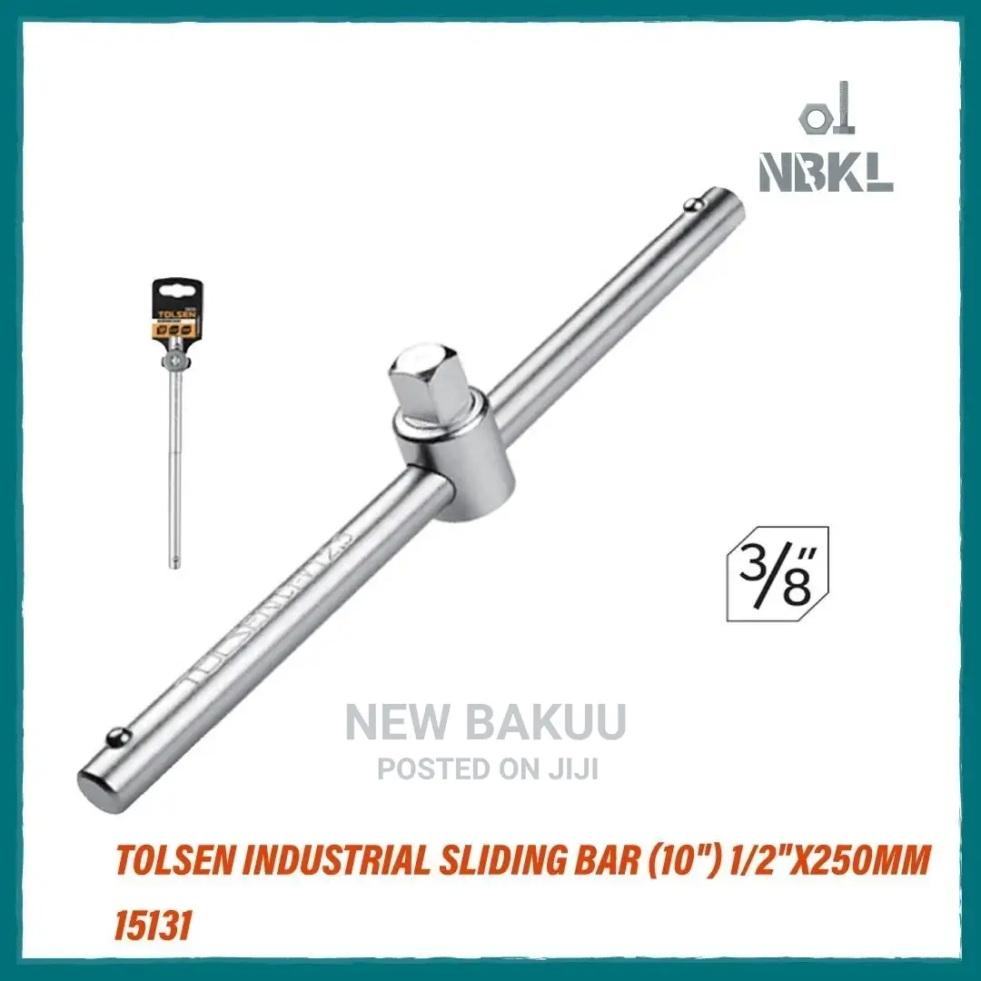 Tolsen Industrial Sliding Bar (10") 1/2"X250mm 15131