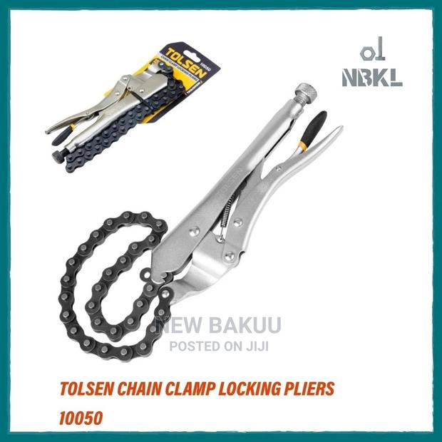 Tolsen Chain Clamp Locking Pliers 10050 - main view