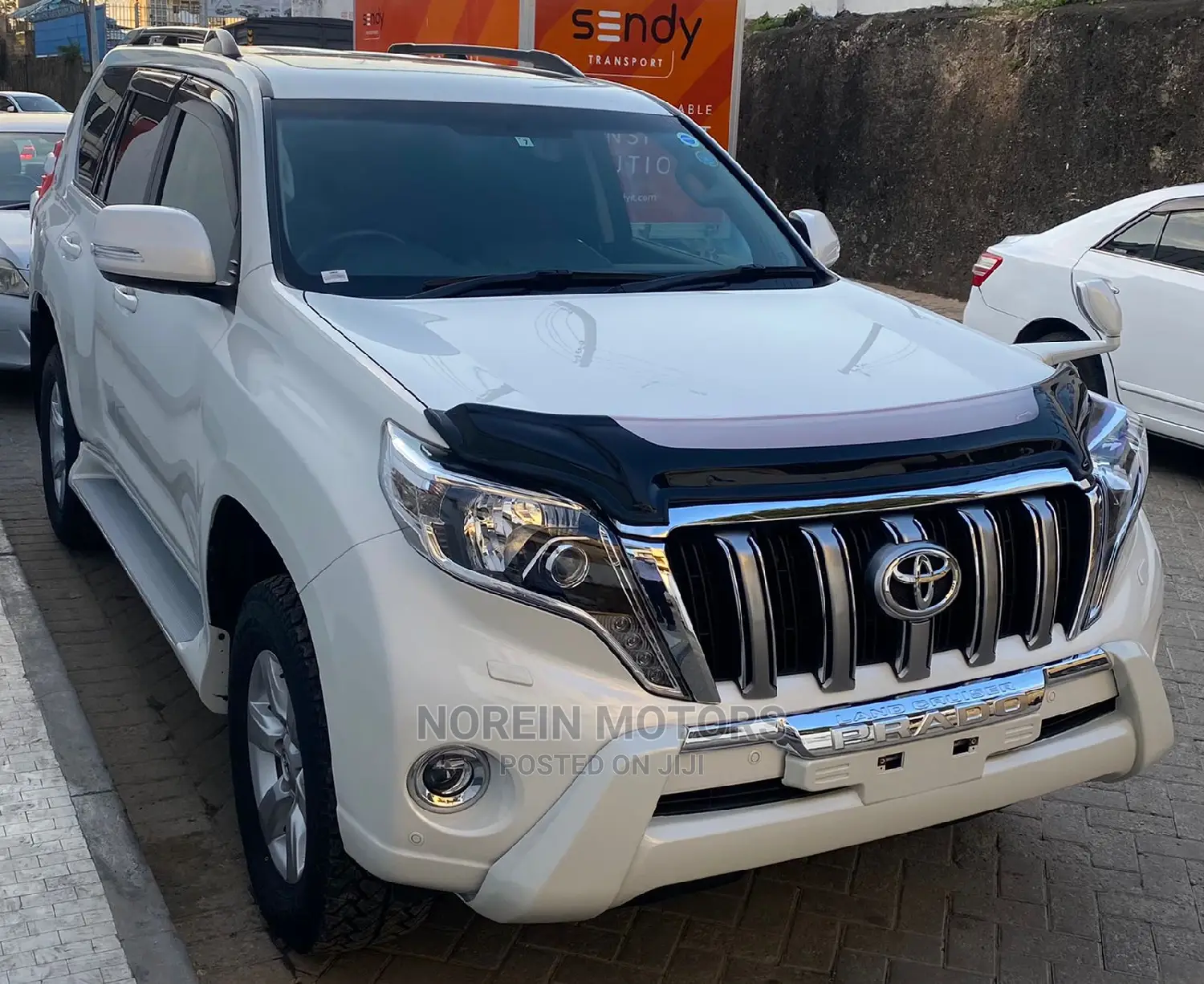 Toyota Land Cruiser Prado 2014 Off White