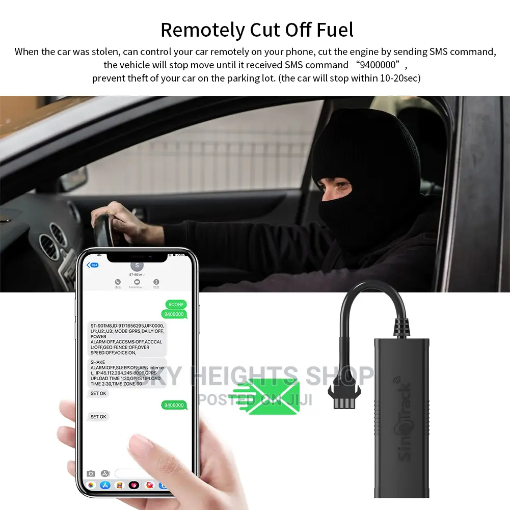 Car Tracker / Motorbike Tracker With FREE App and Engine Cut
