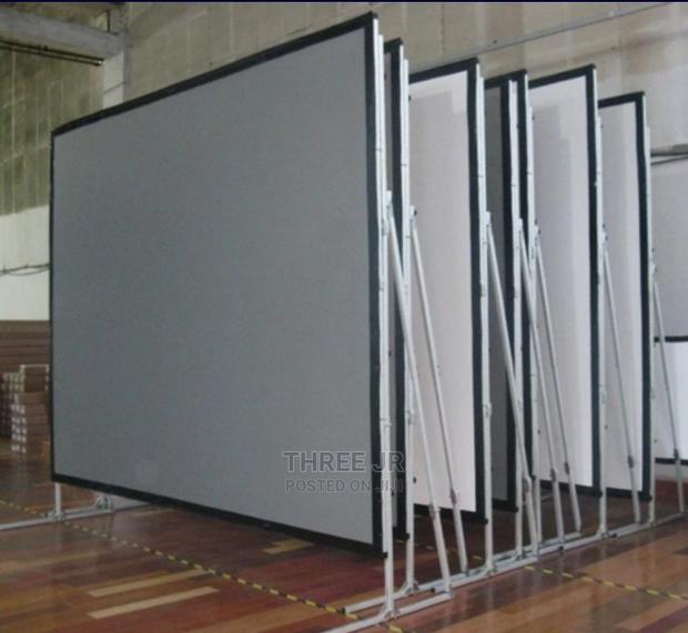 Foldable Rare/Front Projection Screen for Sale - main view