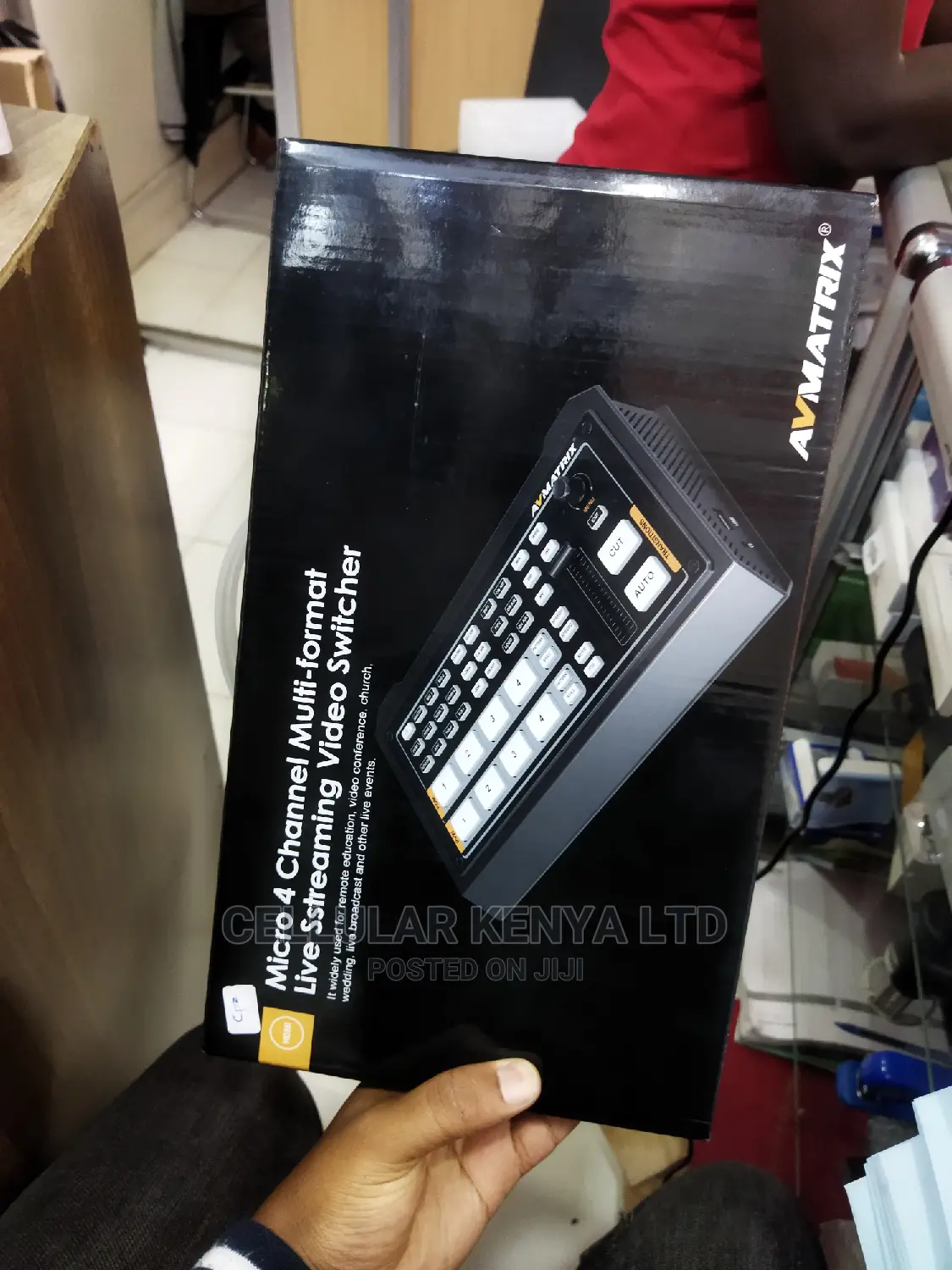 AVMATRIX HVS0402U 4-Channel Live Streaming Video Switcher