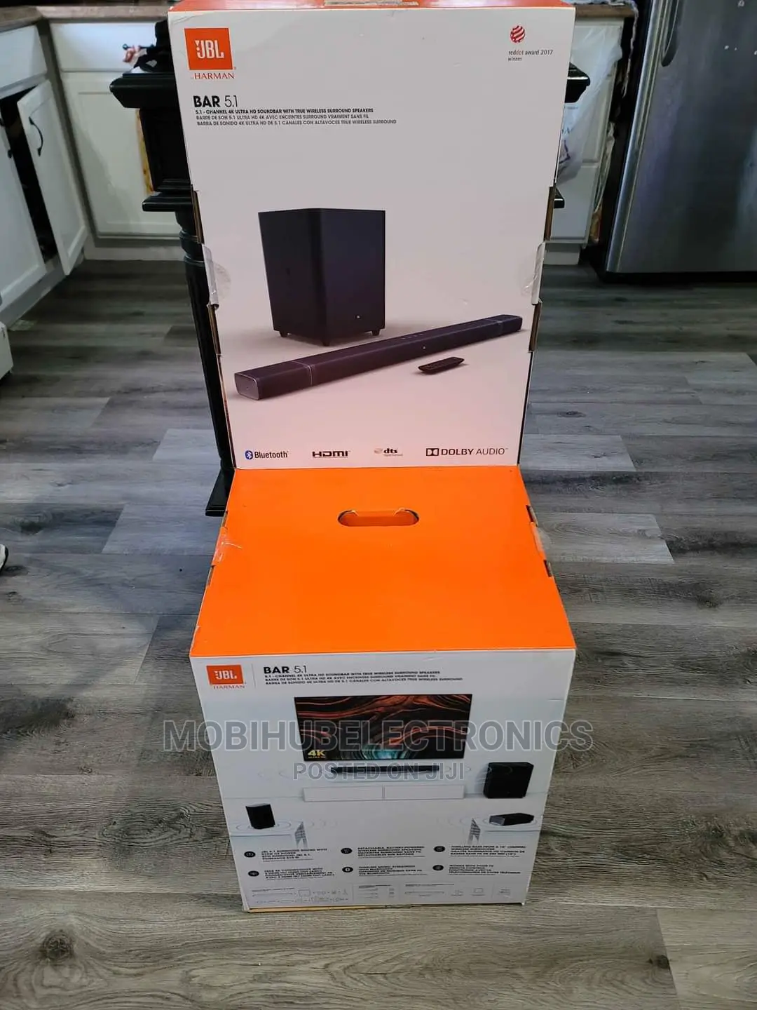 JBL Bar 5.1 Detachable Surround 550 W Bluetooth Soundbar in Nairobi