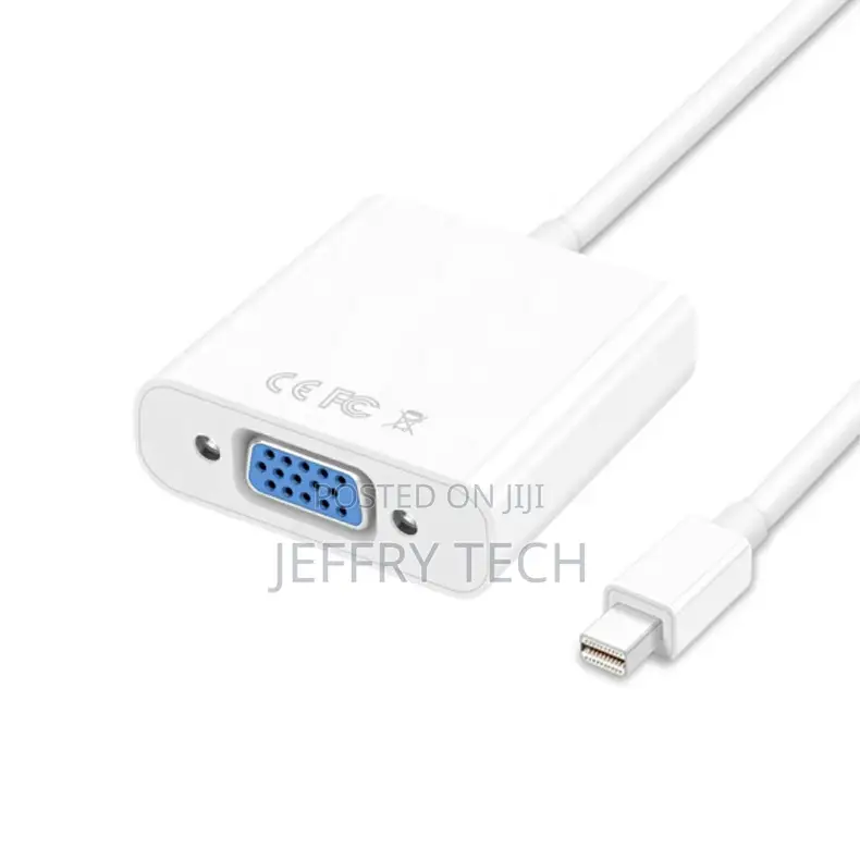 Mini Displayport to VGA Cable Thunderbolt Port Compatible Mi