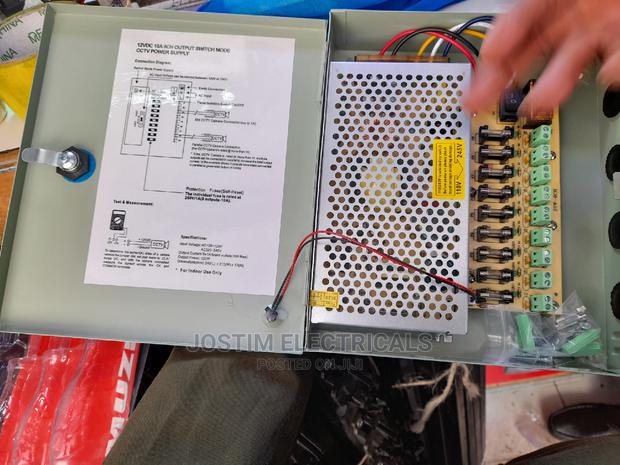 Cctv Power Supply 12v 10A