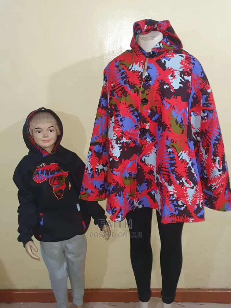 African Ankara Hoodies and Bomber Jackets