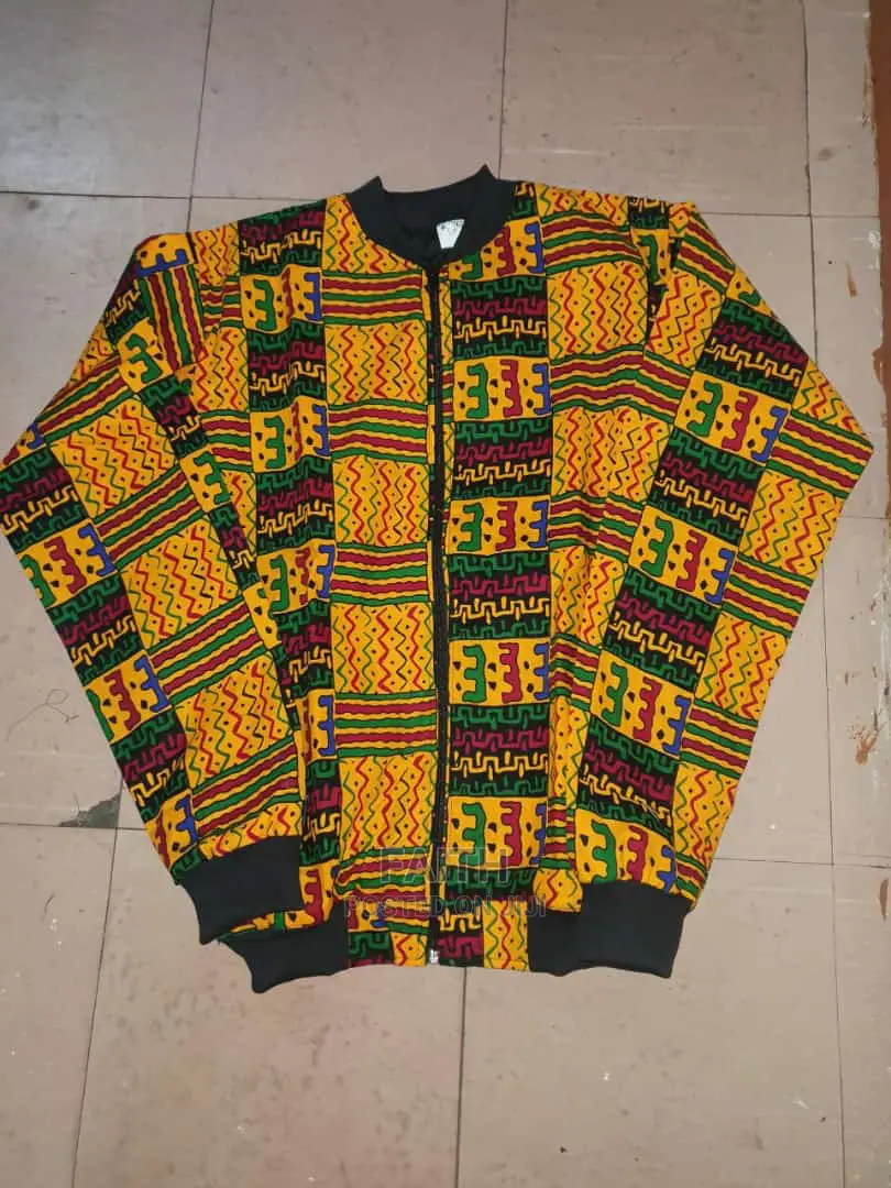 African Ankara Hoodies and Bomber Jackets