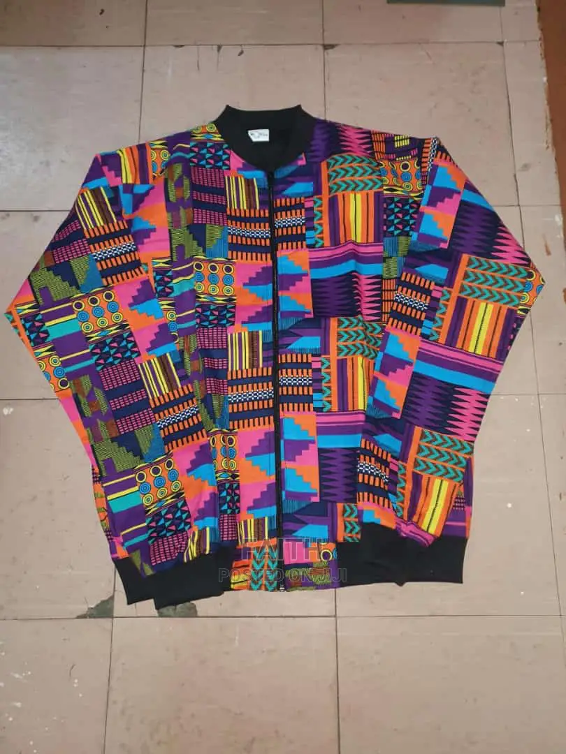 African Ankara Hoodies and Bomber Jackets