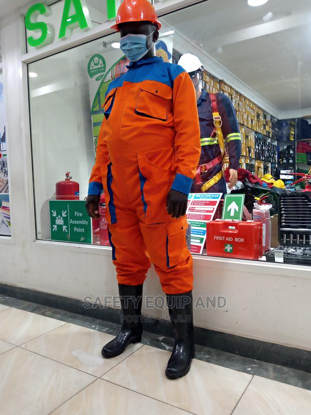Orange Cargo Coveralls(Industrial)