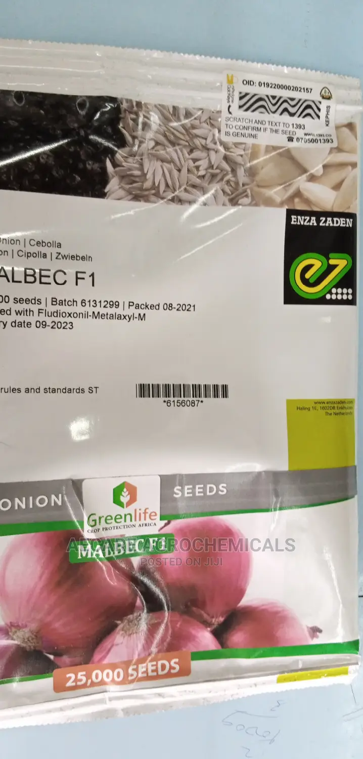Malbeck F1 Hybrid Onion Seeds 100grams , 25,000 Seeds
