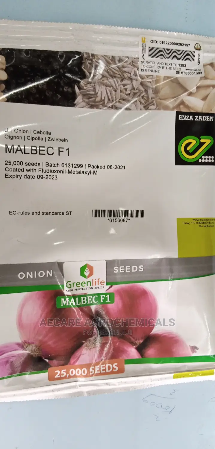 Malbeck F1 Hybrid Onion Seeds 100grams , 25,000 Seeds