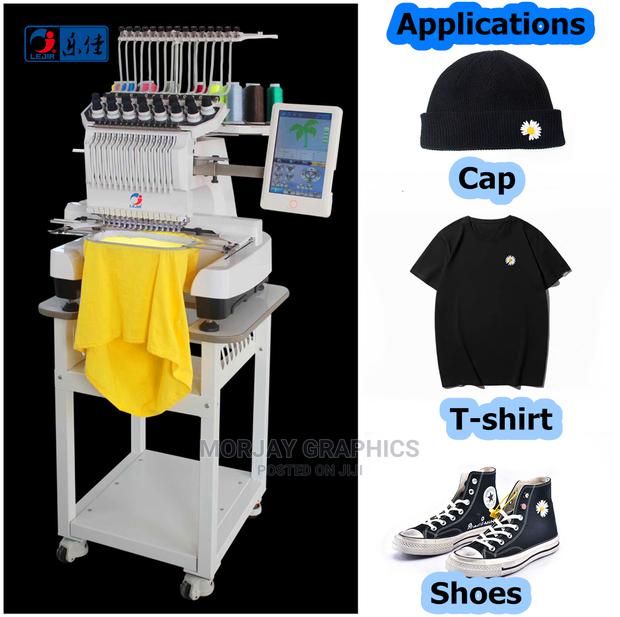 9 Needles Computer Combo Embroidery Machine - main view