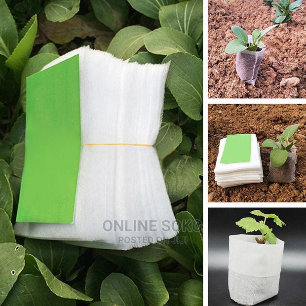 Biodegradable Non-Woven Nursery Planting Seedling Bag-50 PCS