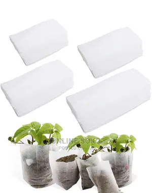 Biodegradable Non-Woven Nursery Planting Seedling Bag-50 PCS
