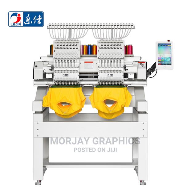 2head One Station Embroidery Sewing Machine - main view