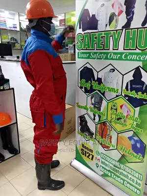 Blue and Red Cargo Safetywear (Industrial)