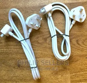 Genuine UK Power Adapter Extension Cable/Cord for Apple Macb
