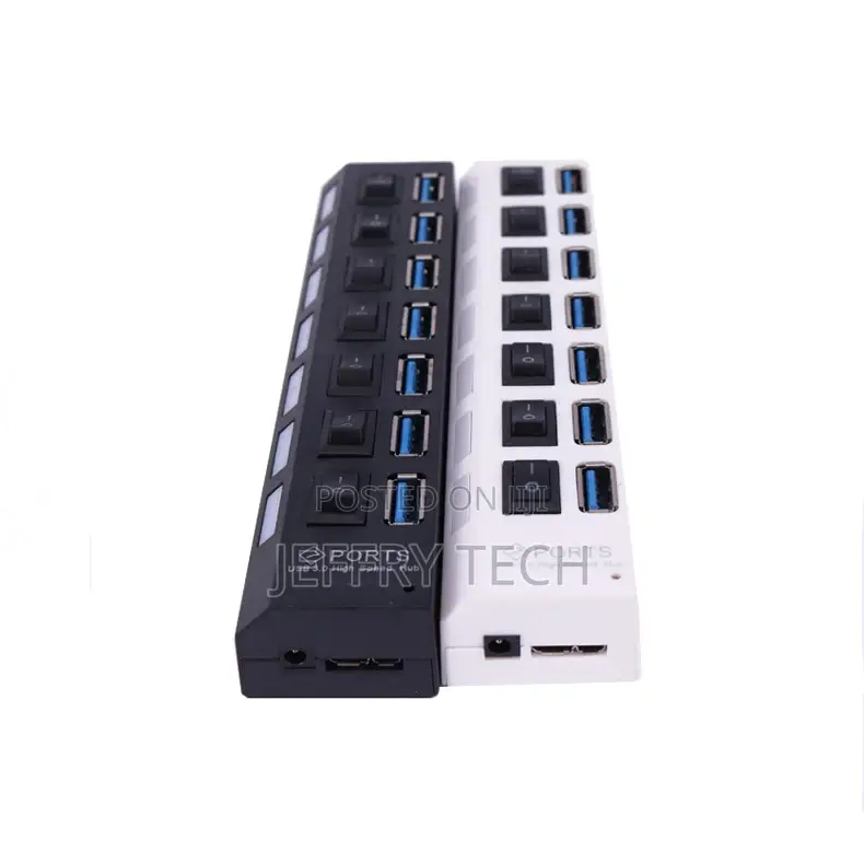 High Quality 7 Port USB 3.0 HUB for Macbook PC Laptop With I