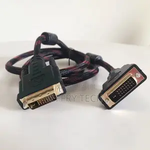 1.5M Gold Plated Male to Male 1080P DVI 24+1 Pin DVI Cable