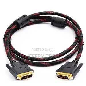 1.5M Gold Plated Male to Male 1080P DVI 24+1 Pin DVI Cable