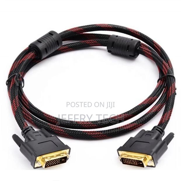 1.5M Gold Plated Male to Male 1080P DVI 24+1 Pin DVI Cable - thumbnail 2