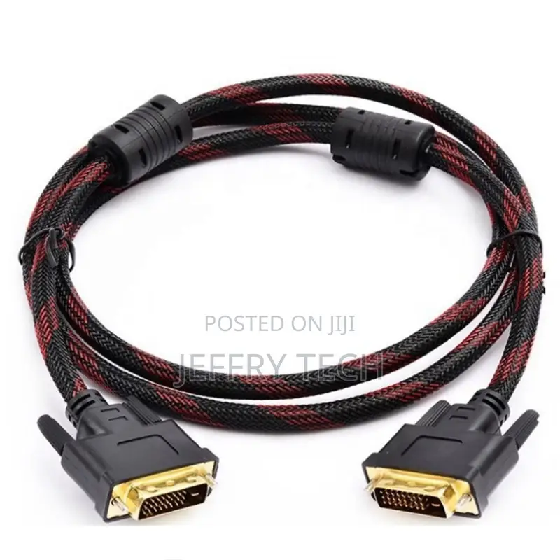 1.5M Gold Plated Male to Male 1080P DVI 24+1 Pin DVI Cable