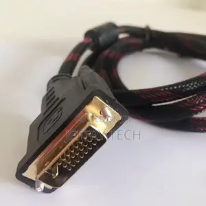 1.5M Gold Plated Male to Male 1080P DVI 24+1 Pin DVI Cable