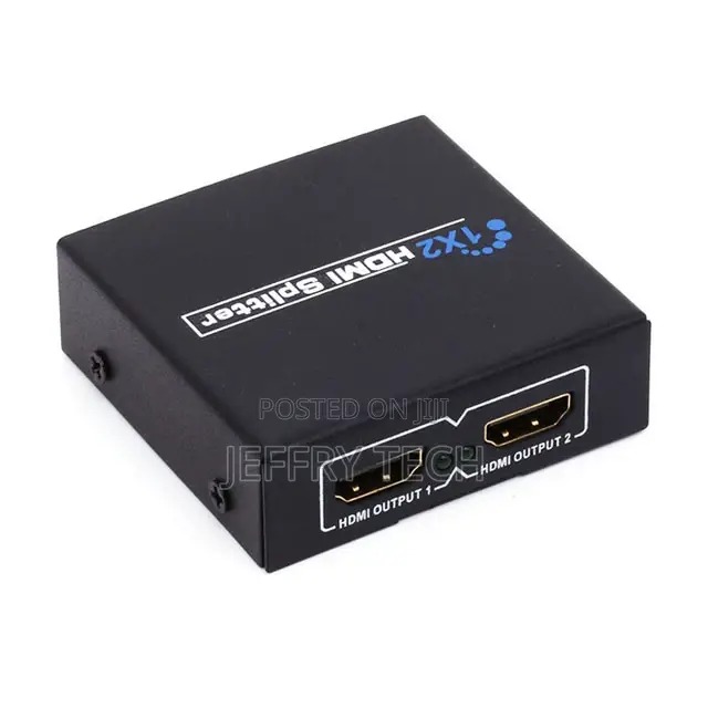 1080p HDMI 2 Port 1x2 Amplified Splitter Ver1.3 HDCP Audio V