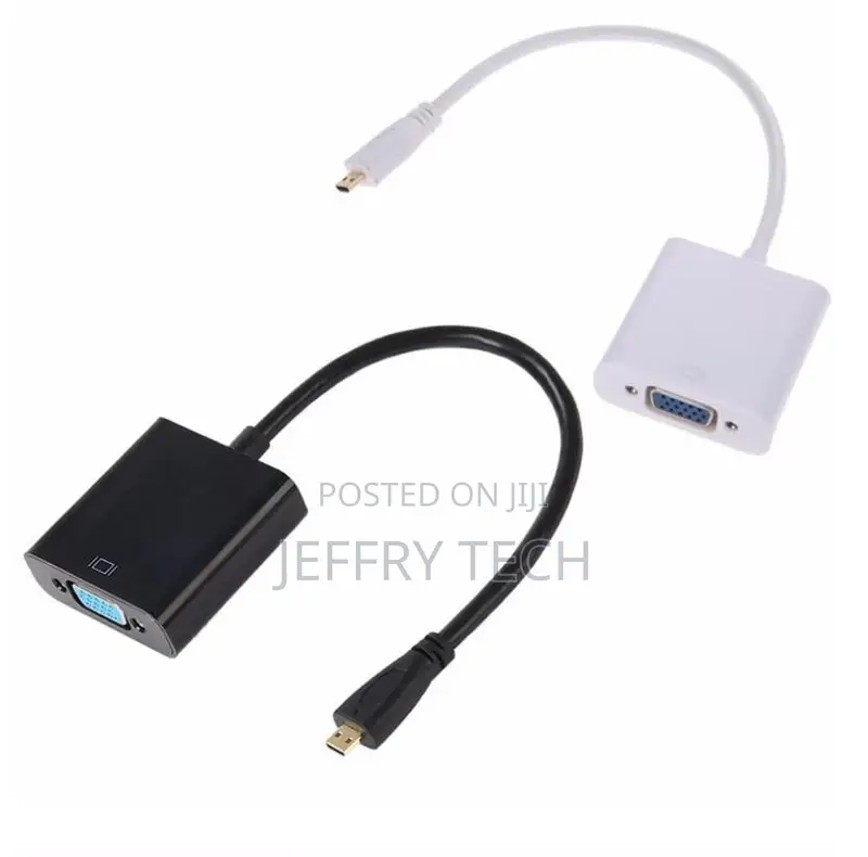 Mini / Micro HDMI to VGA Adapter Converter Mini HDMI Cable S
