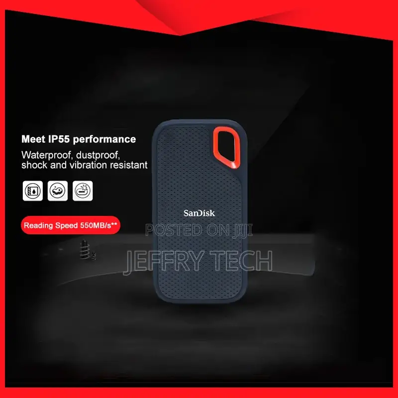 Sandisk Extreme Portable Ssd 1tb USB3.1 Mobile Hard Disk Sol