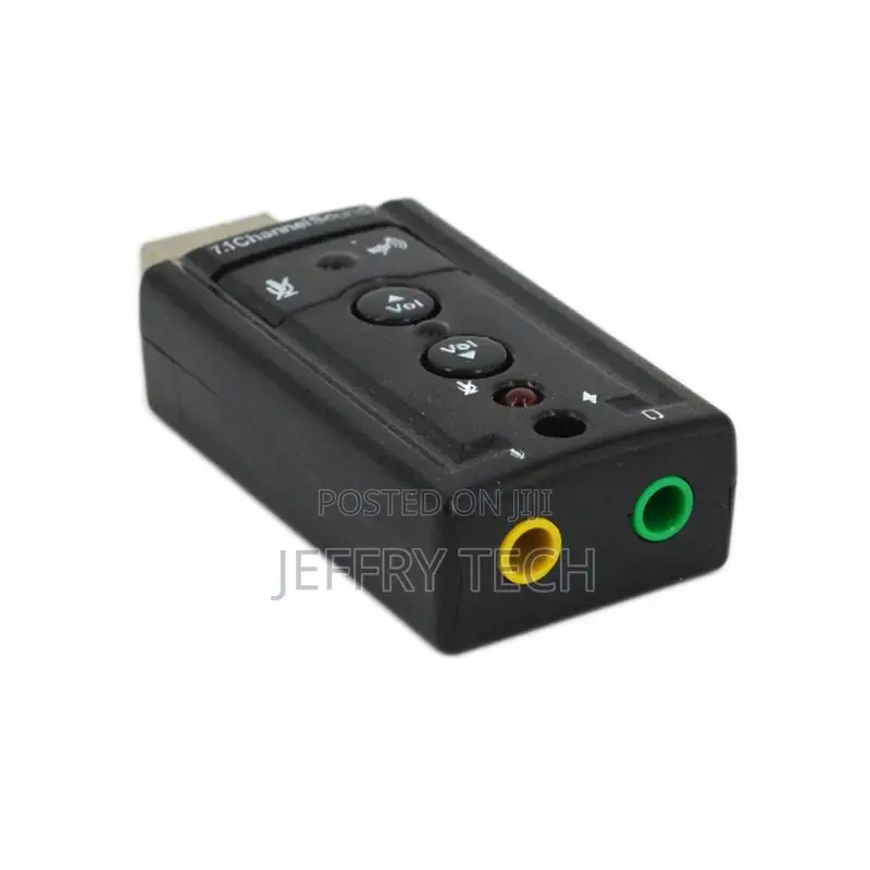 Usb 2.0 Sound Audio Card Mini USB 7.1 Channel Adapter 3.5MM