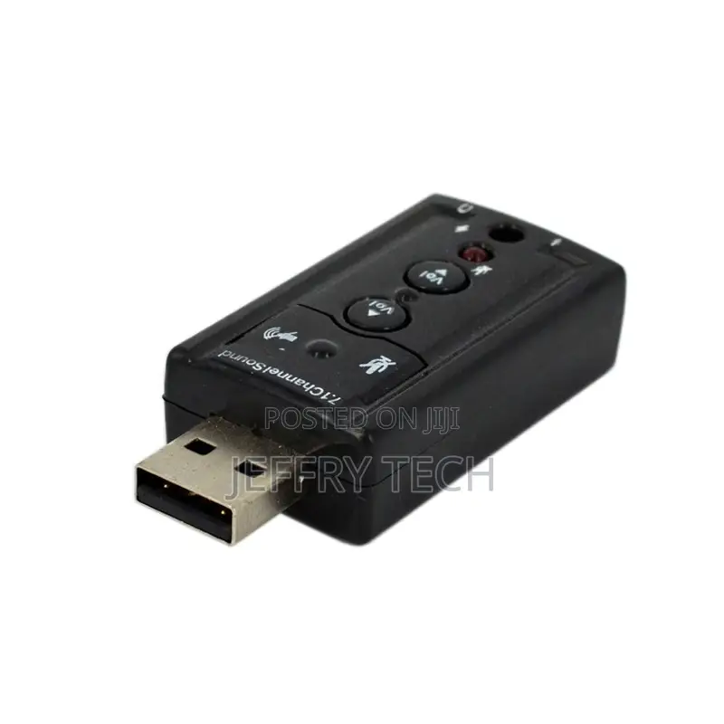 Usb 2.0 Sound Audio Card Mini USB 7.1 Channel Adapter 3.5MM