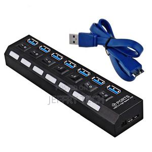 7 Port USB 3.0 Hub Multi Splitter 7 Port Multiple USB2.0 Exp - thumbnail 2