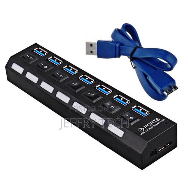 7 Port USB 3.0 Hub Multi Splitter 7 Port Multiple USB2.0 Exp - main view