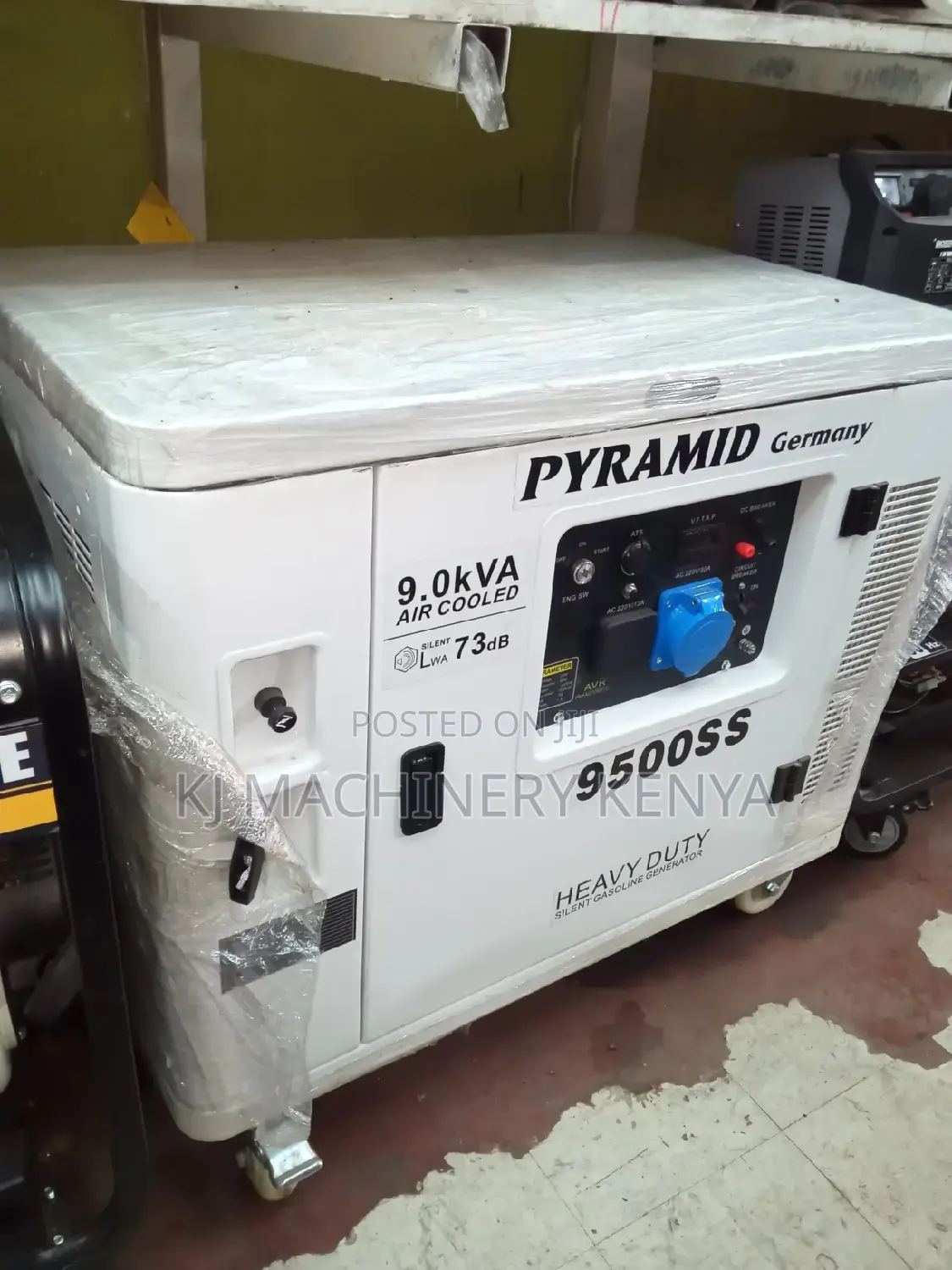 9kva Sound Proof Petrol Powered Generator