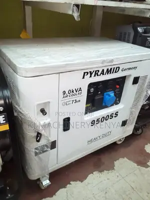 9kva Sound Proof Petrol Powered Generator