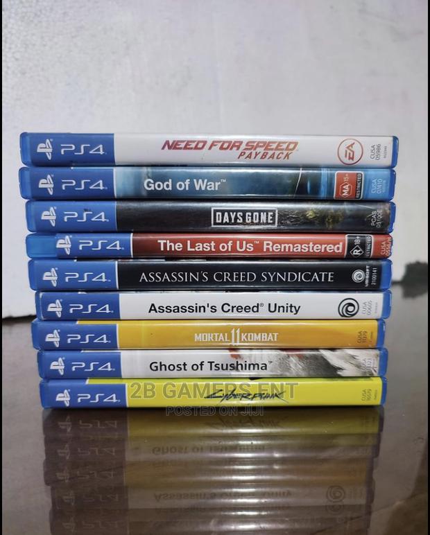 God of War, Spiderman, Cod Ww2 - main view