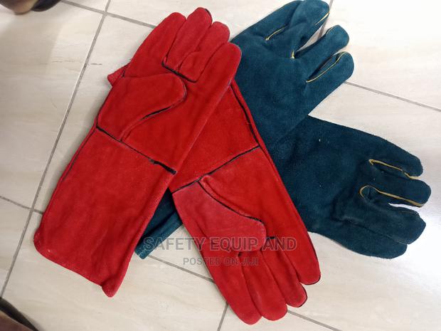 Working Gloves -Red Welding Gloves - main view