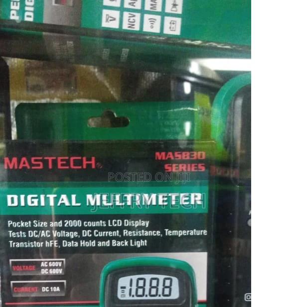 Mastech Digital Multimeter - main view