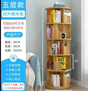 *360 Degrees Rotating Bookshelves