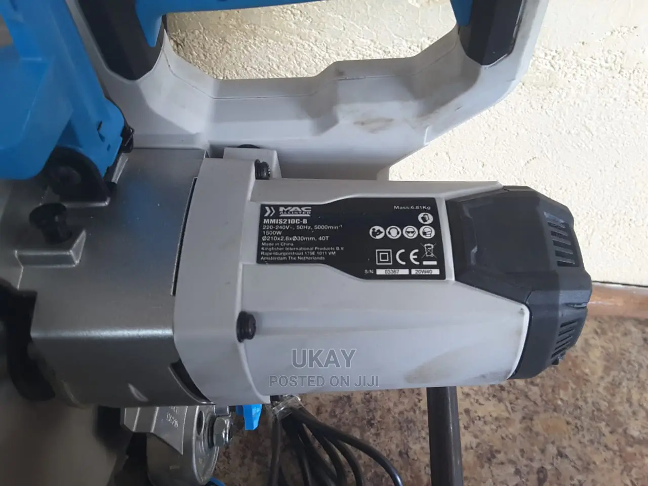 Uk-Mac Allister Mitre Saw