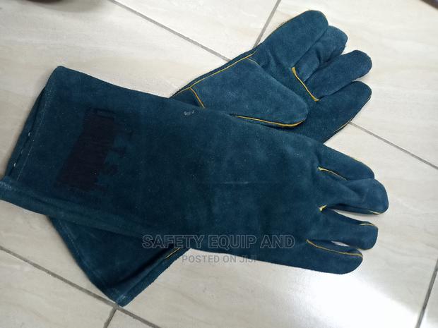 Blue Welding Gloves- New in Stock!