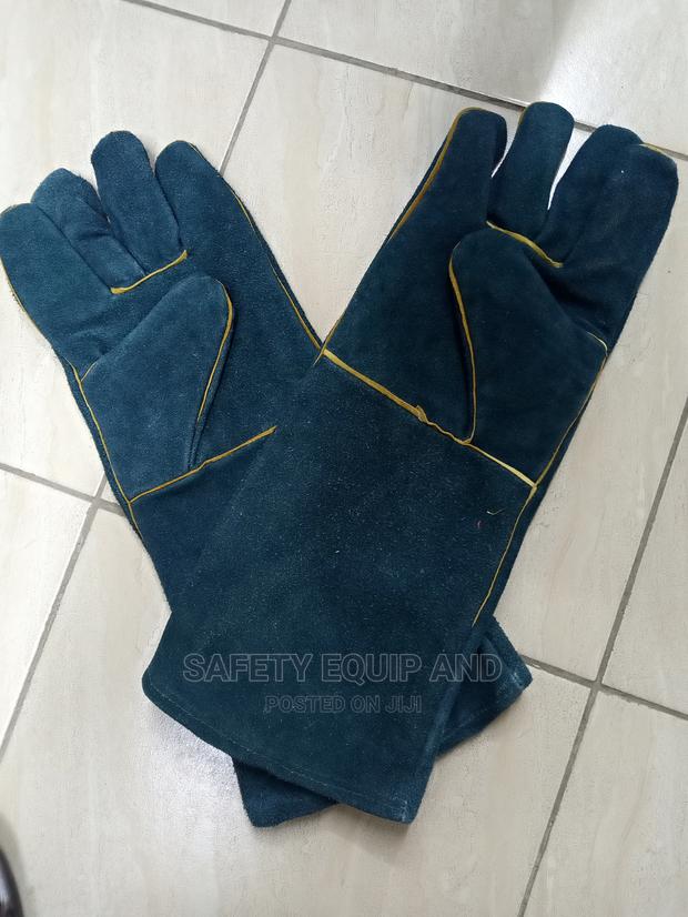 New Blue Welding Gloves
